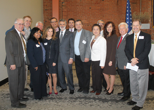 Mayor Jackson with ICC-WIN group