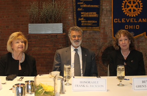 Ingrida Bublys, Mayor Frank Jackson and Beverly Ghent-Skrzynski