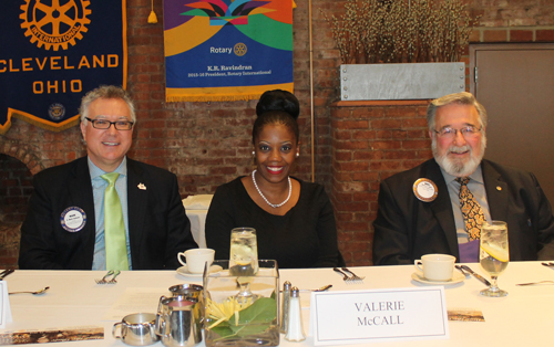 Rev Mark Giuliano, Chief Valarie McCall and Mike Johns