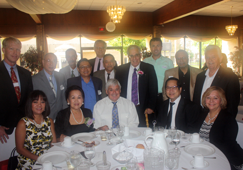Friends and family of honoree Joe Meissner