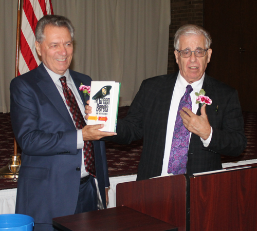 Ralph Perk with Joe Meissner's book