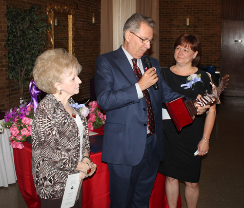 Irene Morrow, Ralph Perk Jr. and Kathleen Vencl