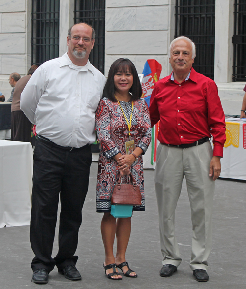 Tom Turkaly, Oanh Powell and Mehmet Gencer