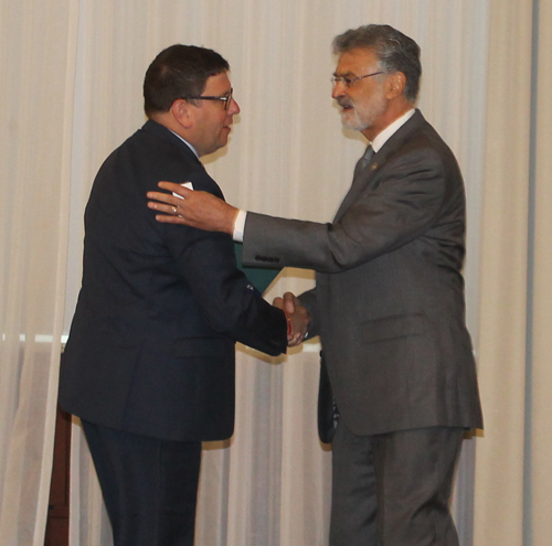 Joe Cimperman and Mayor Frank Jackson