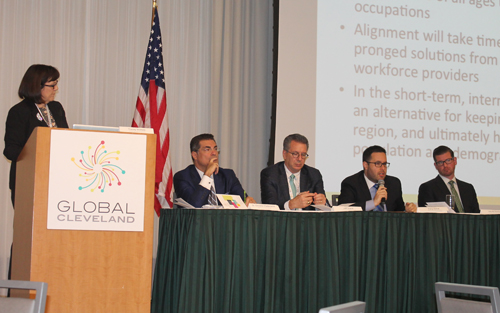 Global Cleveland Summit panel