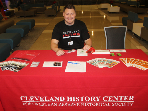 Cleveland History Center table