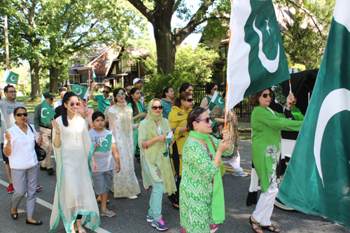 Pakistan Garden in the Parade of Flags at 2018 One World Day