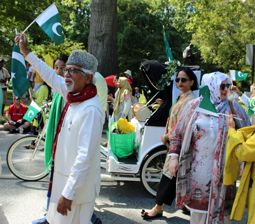 Pakistan Garden in the Parade of Flags at 2018 One World Day
