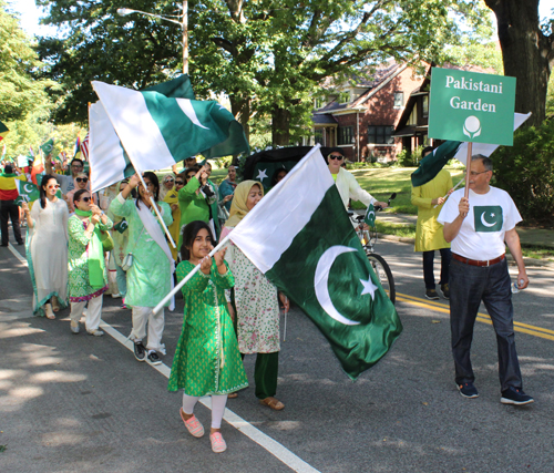 Pakistan Garden in the Parade of Flags at 2018 One World Day