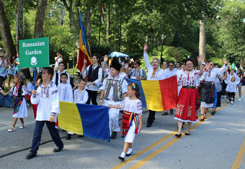 Romanian Garden in the Parade of Flags at 2018 One World Day