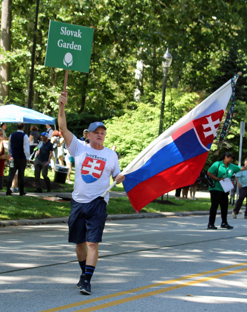 Slovak Garden in the Parade of Flags at 2018 One World Day