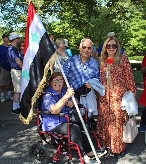 Syrian Garden in the Parade of Flags at 2018 One World Day