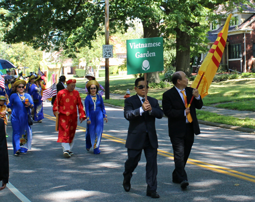 Vietnamese Garden in the Parade of Flags at 2018 One World Day