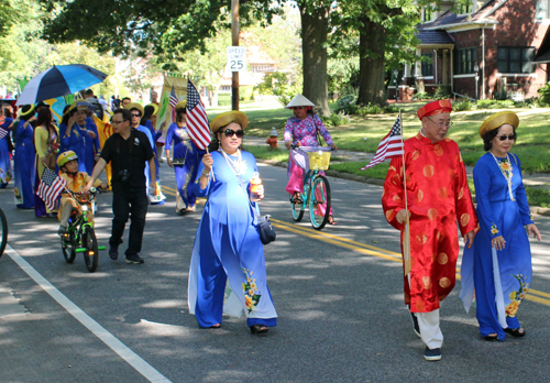 Vietnamese Garden in the Parade of Flags at 2018 One World Day