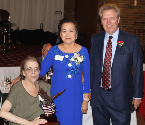 Debbie Hanson, Gia Hoa Ryan and Judge Ralph Perk