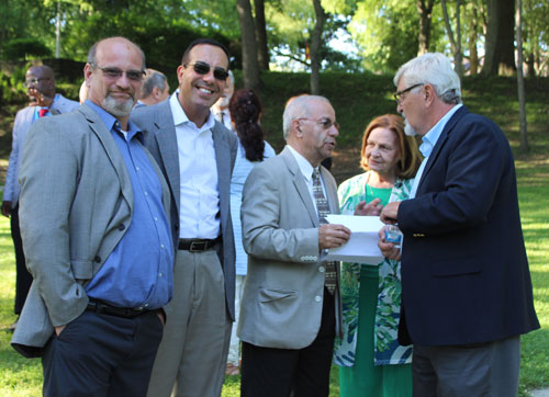 Tom Turkaly, Sam Tanious, Wael Khoury, Sheila Crawford and Paul Burik