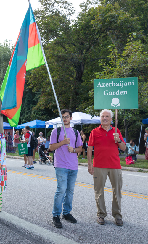 Azerbaijan Cultural Garden in the Parade of Flags