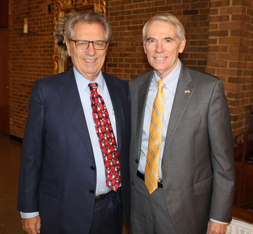 Ralph Perk Jr. and Senator Rob Portman