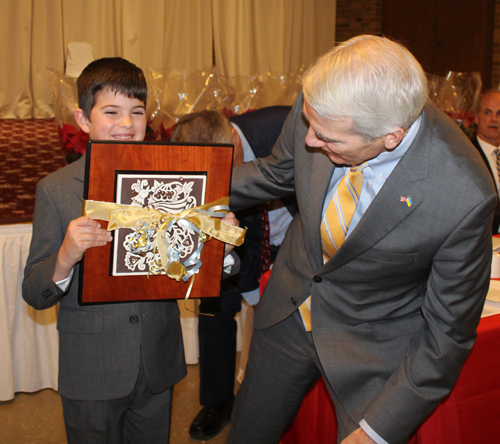 Simon and Senator Rob Portman