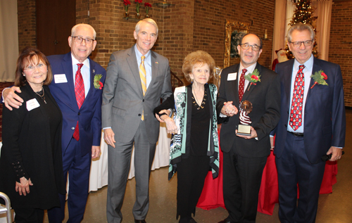 Valerie Schwonek, Mike Polensek, Rob Portman, Irene Morrow, Tony Brancatelli and Ralph Perk Jr. 