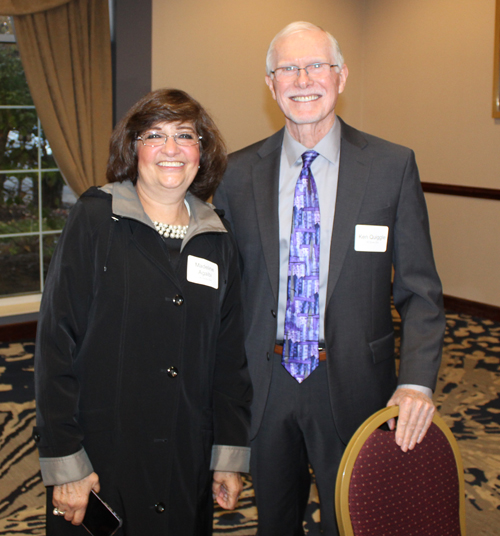 Madeline Agaibi and Ken Quiggle
