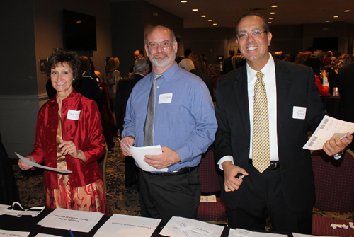 CCGF volunteers Paula Tilisky, Tom Turkaly and Sami Tanious