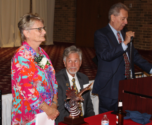 Andrea Meszaros, Jim Craciun and Judge Perk