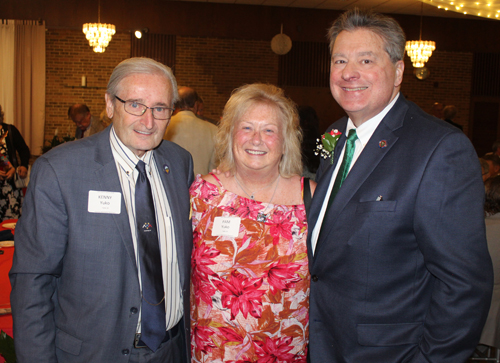 Kenny and Pam Yuko with Tom Patton