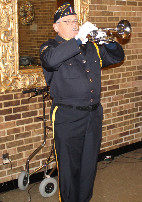 Bugler from Joseph J. Jacubic American Legion Post 572 Color Guard 