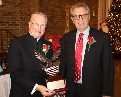 Archbishop Timothy P. Broglio and Ralph Perk Jr.