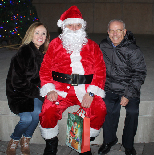 Dr. Wael and Sawssan Khoury at Cleveland Cultural Gardens Federation Christmas holiday celebration