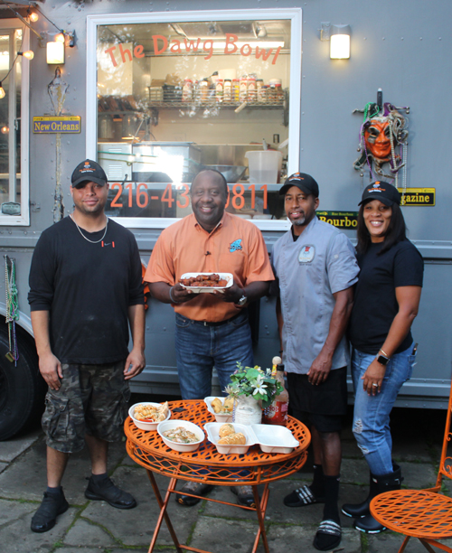 Kenny Crumpton and the Dawg Bowl food truck