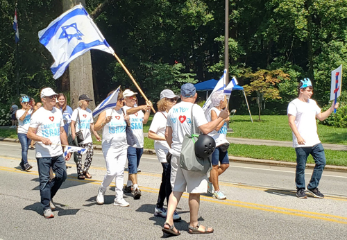 Hebrew Cultural Garden in Parade of Flags on One World Day