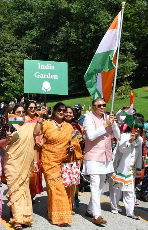 India Cultural Garden in the Parade of Flags on One World Day