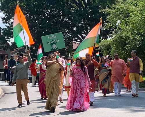 India Cultural Garden in the Parade of Flags on One World Day