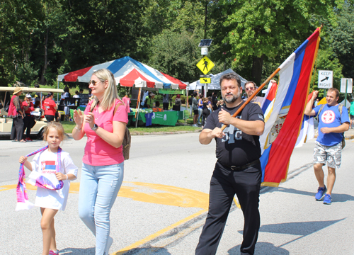 Serbian Cultural Garden in Parade of Flags 2023