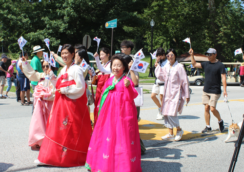 Korean Cultural Garden in Parade of Flags