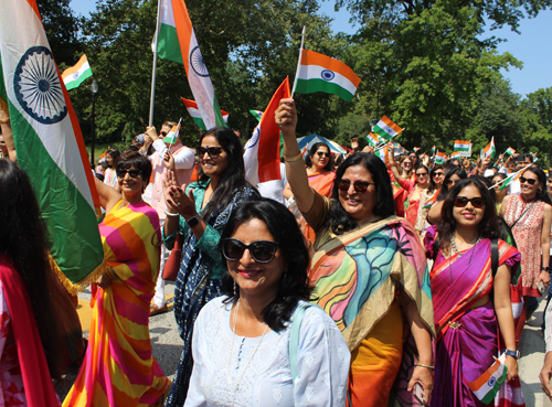 India Cultural Garden in the Parade of Flags on One World Day