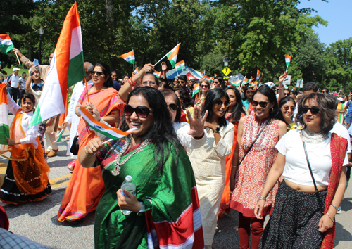 India Cultural Garden in the Parade of Flags on One World Day