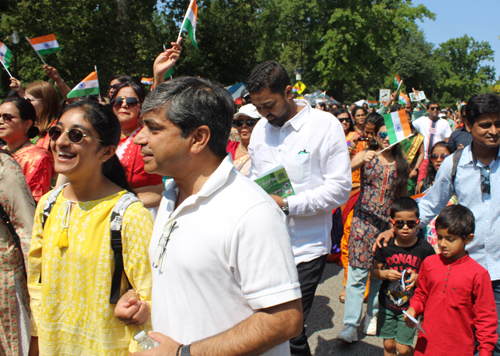 India Cultural Garden in the Parade of Flags on One World Day