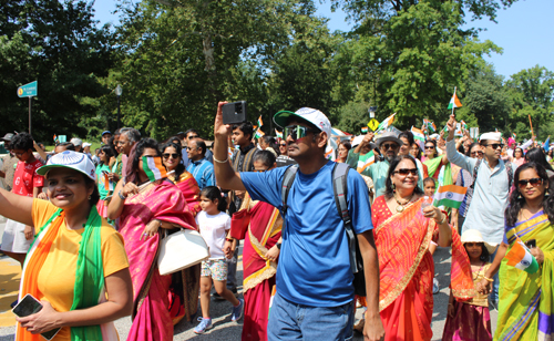 India Cultural Garden in the Parade of Flags on One World Day