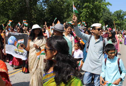 India Cultural Garden in the Parade of Flags on One World Day