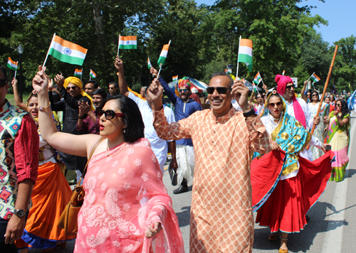 India Cultural Garden in the Parade of Flags on One World Day