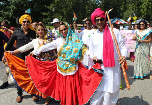 India Cultural Garden in the Parade of Flags on One World Day