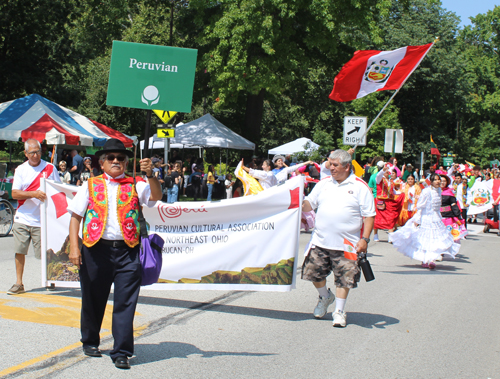 Peruvian Cultural Garden in Parade of Flags