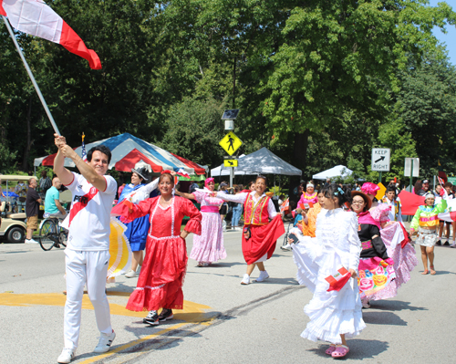 Peruvian Cultural Garden in Parade of Flags