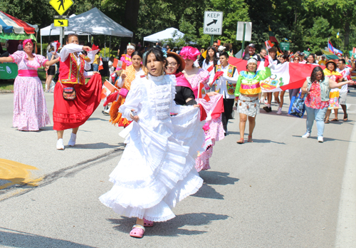 Peruvian Cultural Garden in Parade of Flags