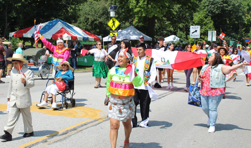 Peruvian Cultural Garden in Parade of Flags