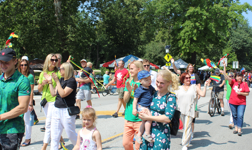 Lithuanian Cultural Garden in Parade of Flags