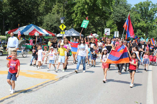 Armenian Garden in Parade of Flags at One World Day